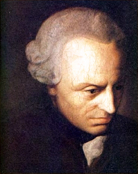 Portrait of Immanuel Kant